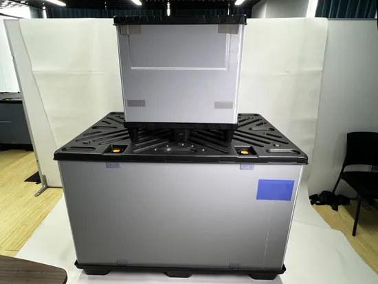 Stackable Heavy-Duty Modular Sleeve Pallet Box